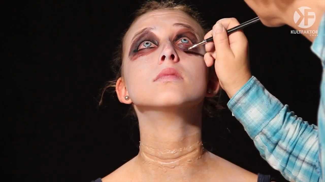 Schminken zu Halloween: Highschool-Zombie Make-up leicht gemacht -- by ...