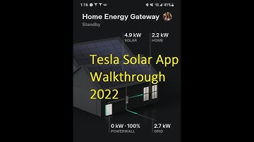 Tesla Solar App Walkthrough | Tutorial (updated)