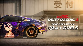 CarX Drift Racing 3: Developer stream
#carxtechnologies #carxdriftracing3
Whats up, drivers!
Today, well be answering your questions and running duels with you!
Enjoy!
1.6.0 Update is already available for iOS and Android. CarX Drift Racing 3: Developer stream