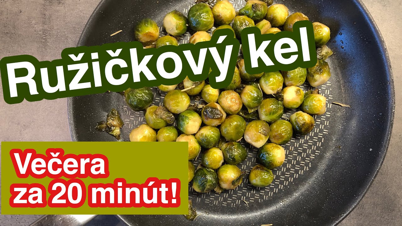 Ružičkový kel. Večera za 20 minút.