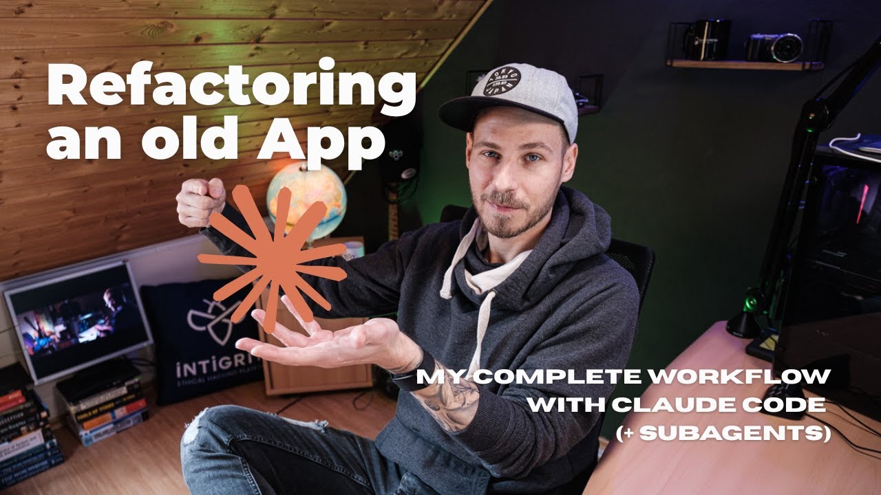 Refactoring an old App | Claude Code | Full Senior Developer Workflow