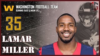 Washington Football Team Lamar Miller ᴴᴰ