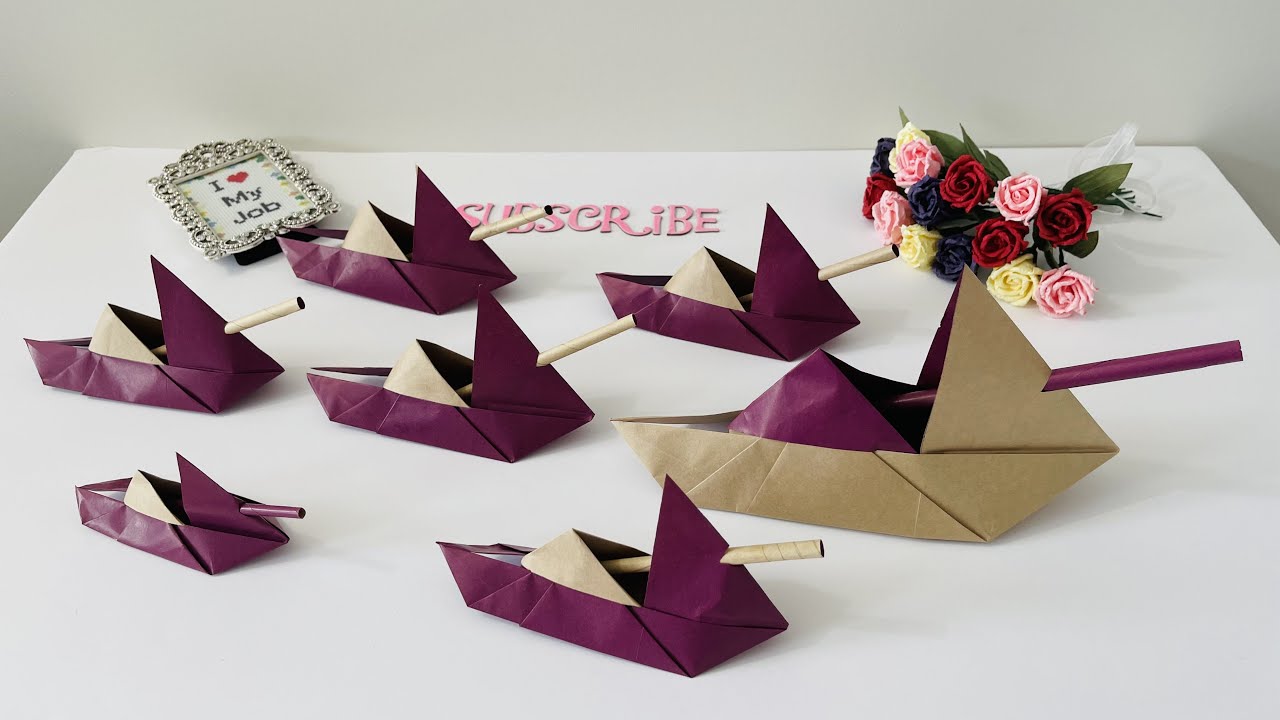 How to Make Paper Warship | Origami Paper Warship - YouTube