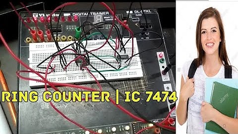 Ring Counter | IC 7474 | EXPERIMENT | STLD | BY CBR