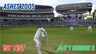 ENGLAND FIGHT BACK! I ASHES 2005 I 1ST TEST DAY 1 SESSION 2