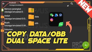 (New) How to Copy Game Data Folders and OBB Files to Dual Space Lite! - Tutorial 🚀