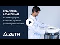 ZETA Staubabsaugringe - mehr Effizienz und Sicherheit bei Zugabe von pulverförmigen Stoffen