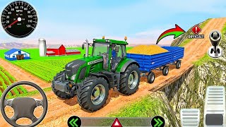 Modern Tractor Farming Driving Simulator 3D: New Farm Tractor Transport Games – Android Gameplay