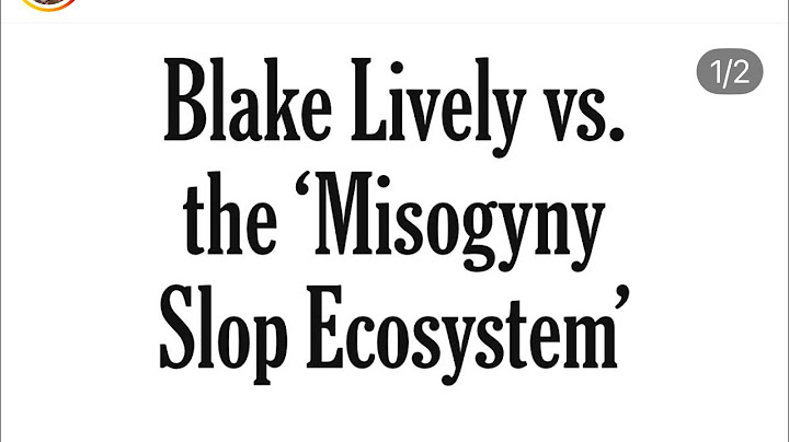 Is Blake Lively the voice of ALL WOMEN? 