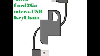Taff Keychain Charging SYNC Data Micro USB Cable - Kabel