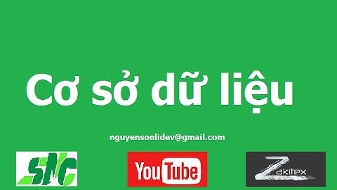 Cơ sở dữ liệu - 8 - CHUẨN HÓA QUAN HỆ VỀ CHUẨN 3NF