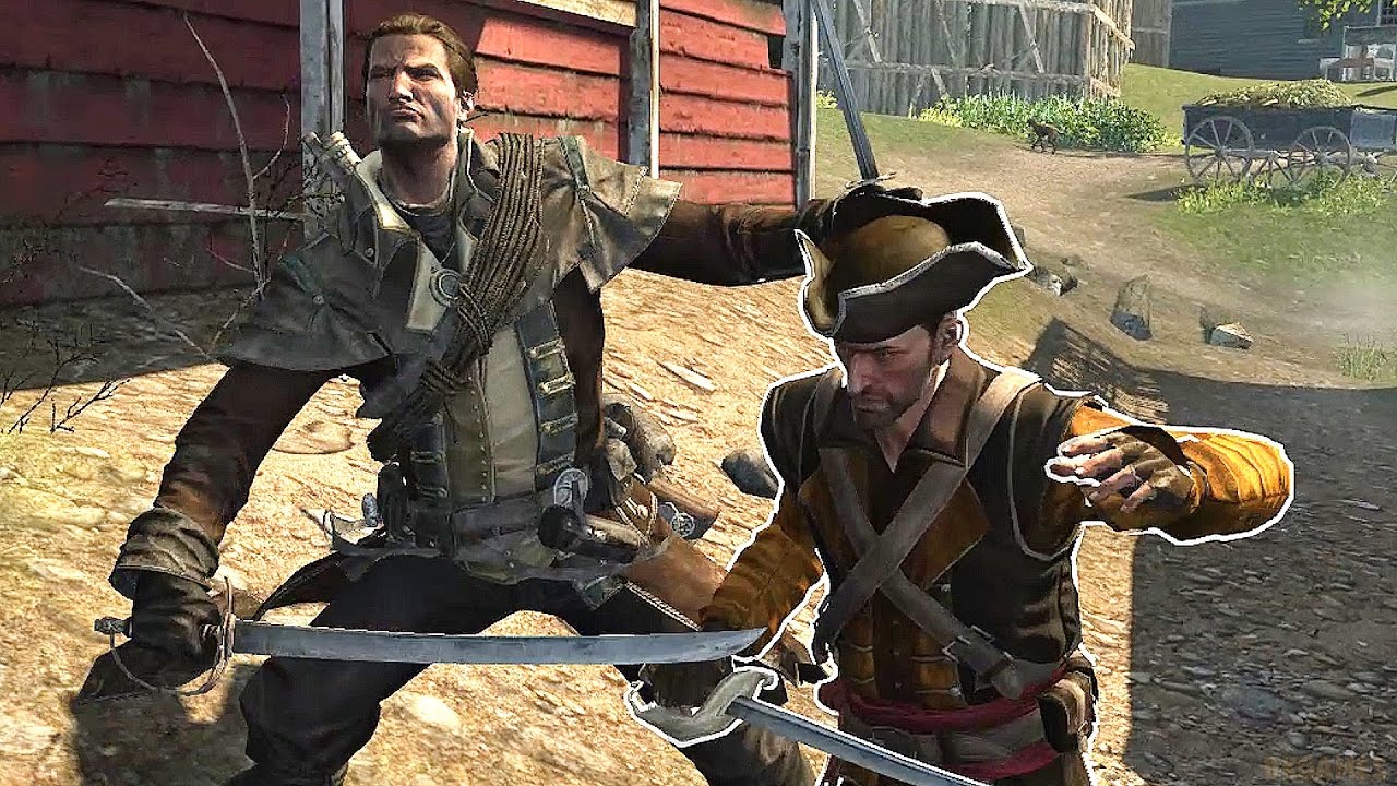 Assassin's Creed Rogue Hanger Sword Killing Spree & Shay vs Assassins