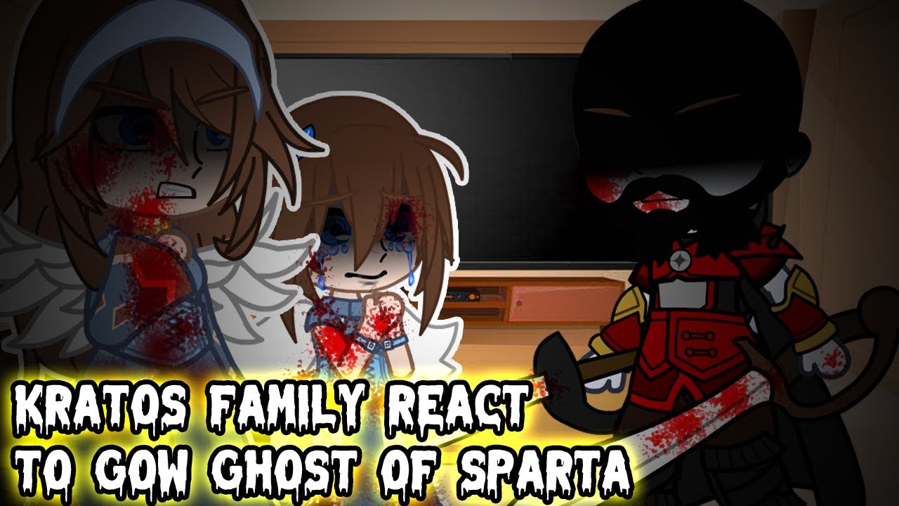 Kratos family react to Gow Ghost of Sparta  Part 2 - Gacha react