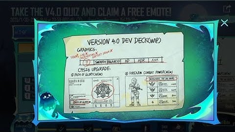 PUBG Mobile V4.0 Quiz Answers | Hint 4 | 100% Correct