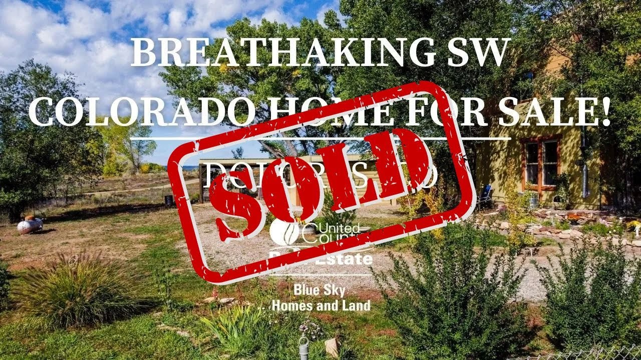 SOLD SW Colorado Home For Sale W/ Large Deck! YouTube