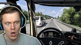 I Played Euro Truck Simulator 2 for the First Time and it was AMAZING screenshot 2