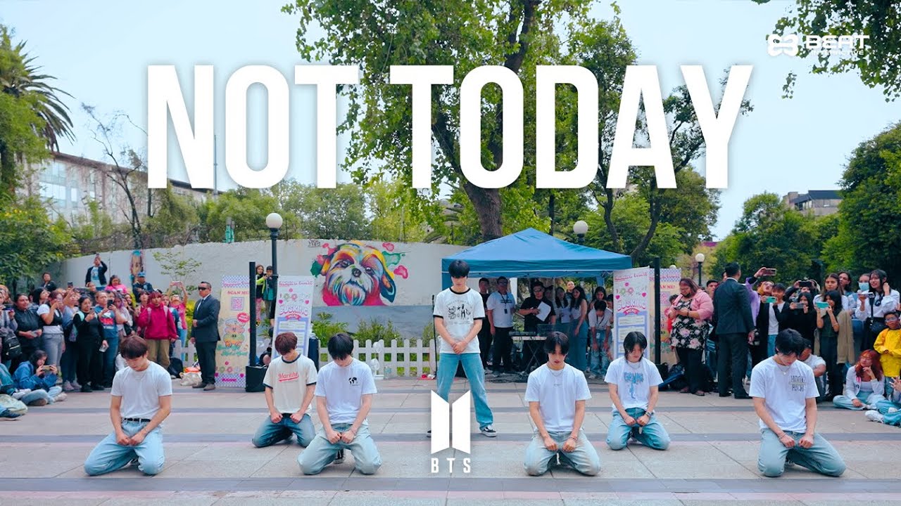 NEWBEAT(NBT/뉴비트) 2024 Mexico Busking | 방탄소년단(BTS) ‘Not Today’ (Moving ver.)