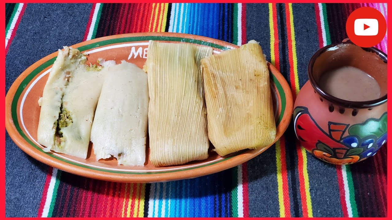 TAMALES DE POLLO EN SALSA VERDE TAMALES DE POLLO VERDES ESTILO