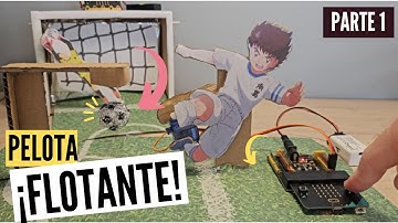 SUPER FÚTBOL ROBÓTICO | LEVITACIÓN magnética CASERA | Proyecto de ROBÓTICA con MICROBIT para niños