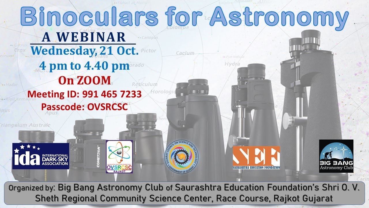 Binoculars for Astronomy YouTube