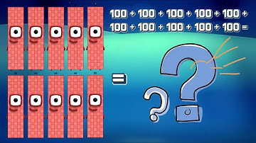 TIEN NUMMERBLOKKEN SUPER RECHTHOEKIGE CLUB OPTELLEN | TEL 10 DEZELFDE NUMMER OP | LEER TELLEN | C...