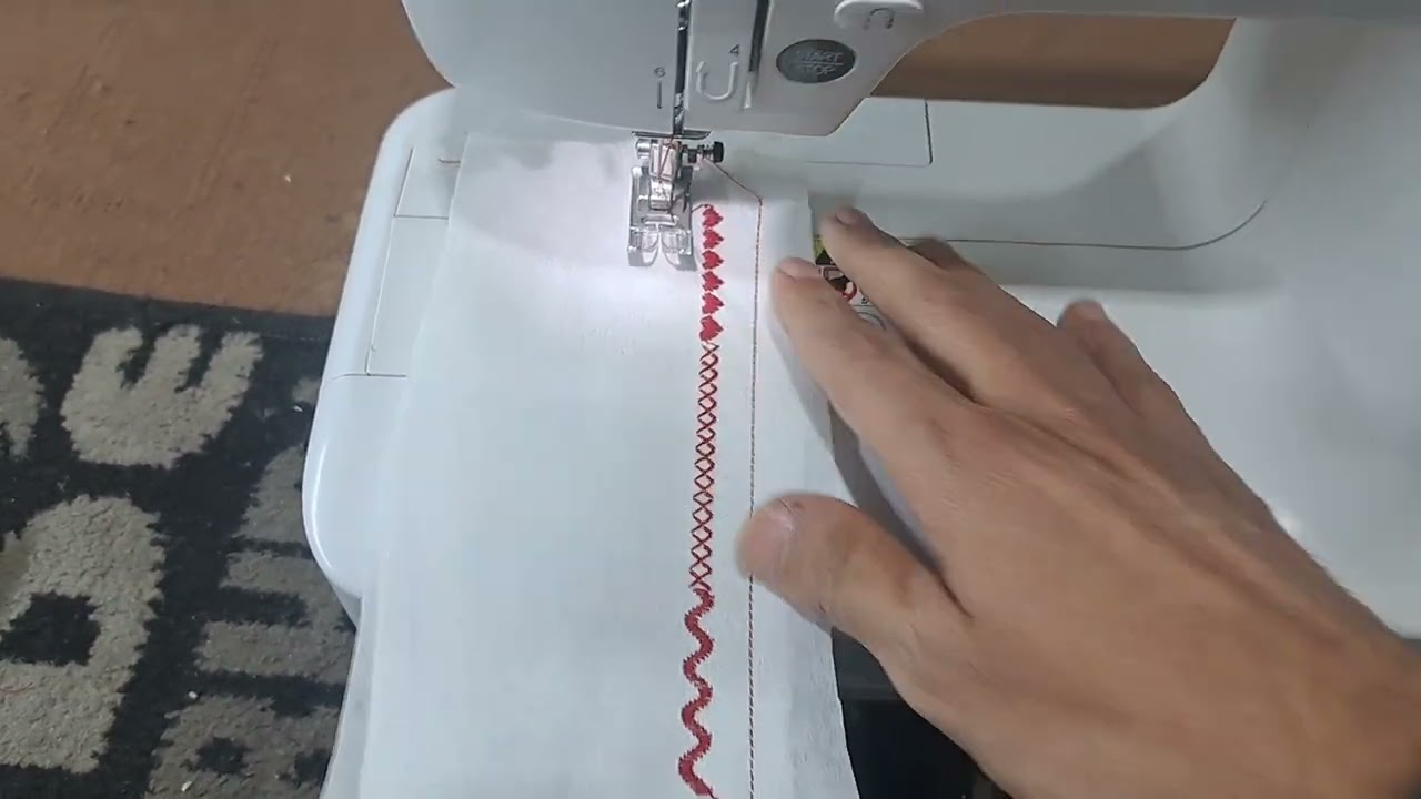 Singer dn 7p sewing machine tutorial - YouTube