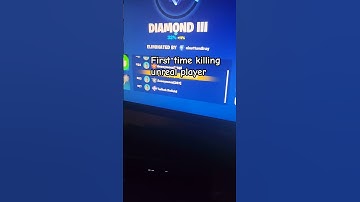 First time killing unreal player #subscribe #fortnite #ranked #unreal #fyp #shorts