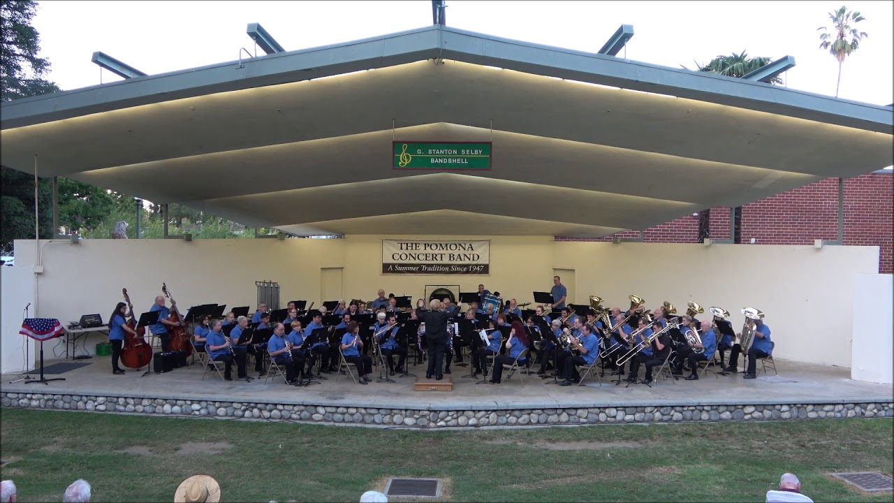 The Pomona Concert Band "Dance the Night Away" (Set 1) July 11th
