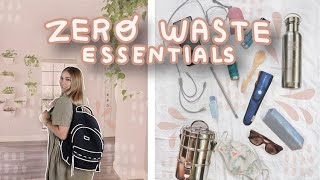 what's in my ZERO WASTE bag | swaps for an ecofriendly lifestyle