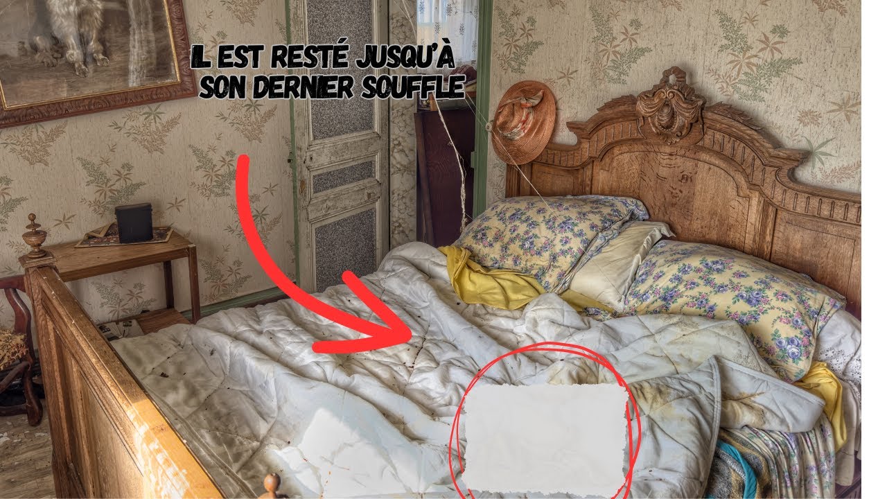 URBEX ! IL EST RESTÉ ICI JUSQU'À SON DERNIER SOUFFLE 😢😱