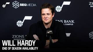 WILL HARDY 2025-26 End of Season Media Availability 🎙️ | UTAH JAZZ