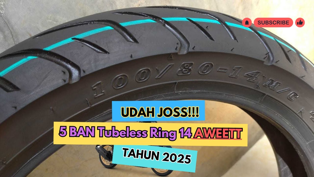 Tahan Lama! Rekomendasi 5 BAN Tubeless Ring 14 Awet Tahun 2025