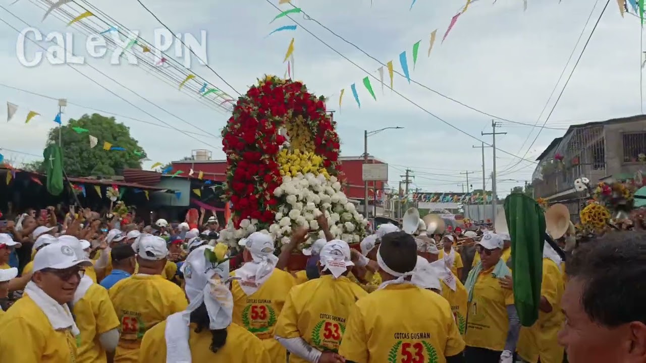 Subida de Santo Domingo de Guzmán, retornando a su trono en las Sierritas, 10 Agosto 2024