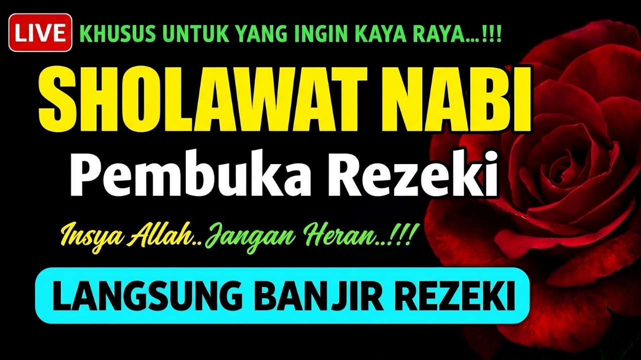 SHOLAWAT NABI PEMBUKA PINTU REZEKI | SHOLAWAT NABI MERDU TERBARU 2026