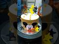 Mickey mouse cake design 😍 #youtubeshorts #cake #shorts