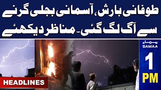 Samaa News Headlines 1PM | Weather Update | 04 May 2024 | SAMAA TV