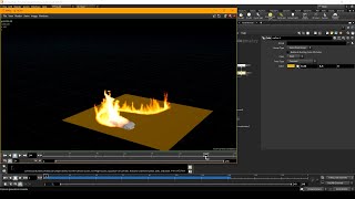 Tutorial - Fire trail in houdini Hindi - Spreading fire without self tool - #houdinifx #houdinipyro