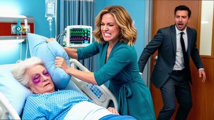 The Son Returned to the Hospital Early… and Realized That His Wife Was Putting His Mother in Danger - YouTube