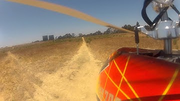 first flight of trex 700e with GoPro