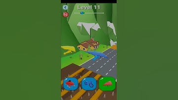 Shape-shifting Game - short video - Level 11/ Cartoon Run Gameplay / More Gaming