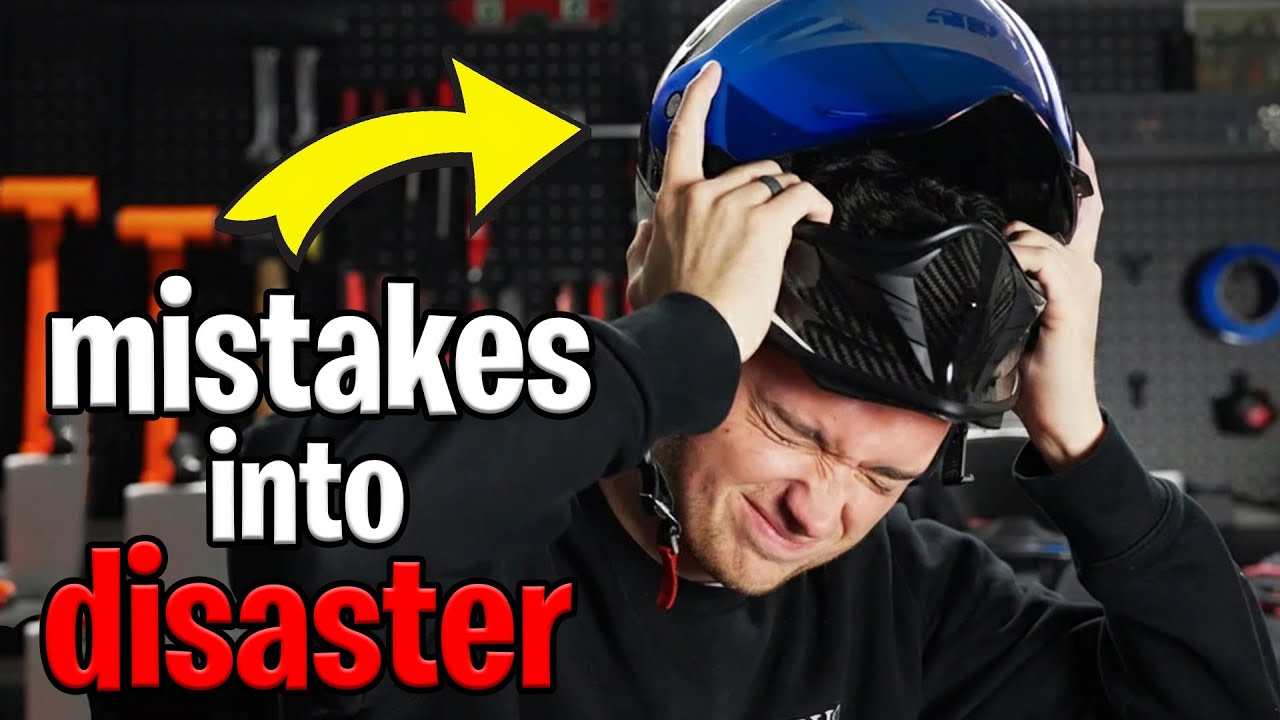 Почему мотоциклетная экипировка выходит из строя при авариях (9 распространенных ошибок мотоцикли...