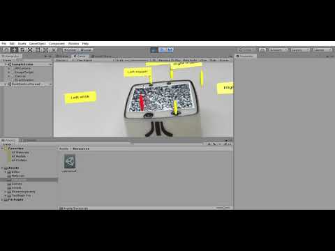 Augmented Reality - Annotating an object using Unity - YouTube