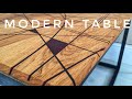 Making a Modern Table. Epoxy resin table .Эпоксидная смола