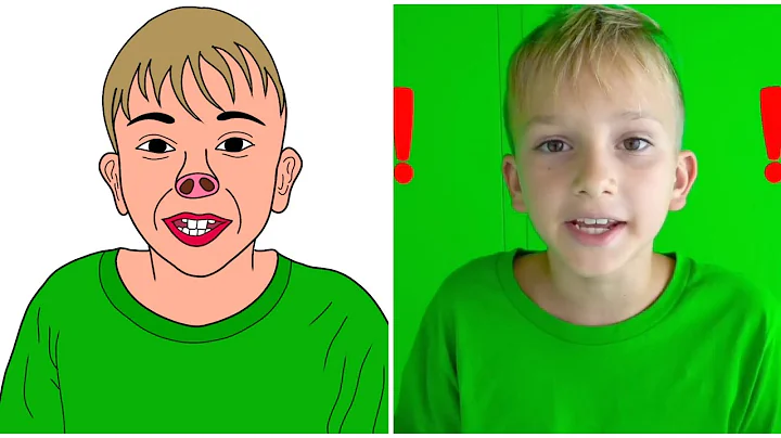 Vlad and Niki Four Colors Playhouse Challenge | Funny Drawing Meme