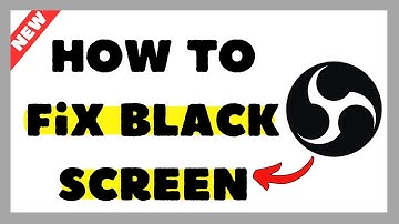 How to Fix Black Screen in OBS Game & Display Capture (2025 Easy Fix)