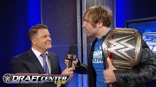 WWE Champion Dean Ambrose responds to getting drafted to SmackDown: July 19, 2016
