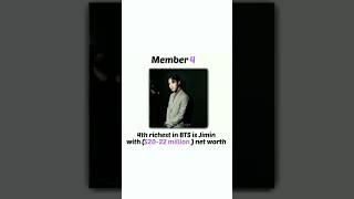 Who is the richest member of #bts in 2023 #btsshorts