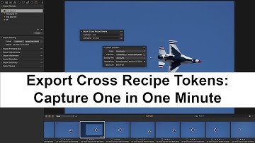 Export Cross Recipe Tokens: Capture One in One Minute