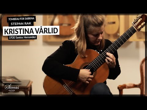Kristina Varlid Plays Tombeau For Sabrina By Stepan Rak On A 1930 Santos Hernandez