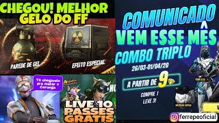 CHEGOU! MELHOR GELO. EVENTO DA BARBA VEM ESSE MÊS. LIVE 10 PASSES GRÁTIS